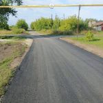 Новый участок дороги в селе Стемасы